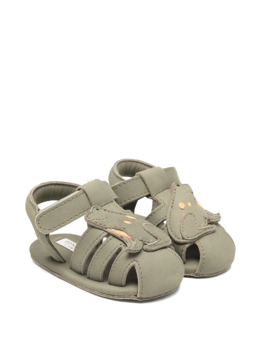 Пинетки с нашивкой в виде лягушки Donsje, зеленый
Пинетки с нашивкой в виде лягушки Donsje, зеленый