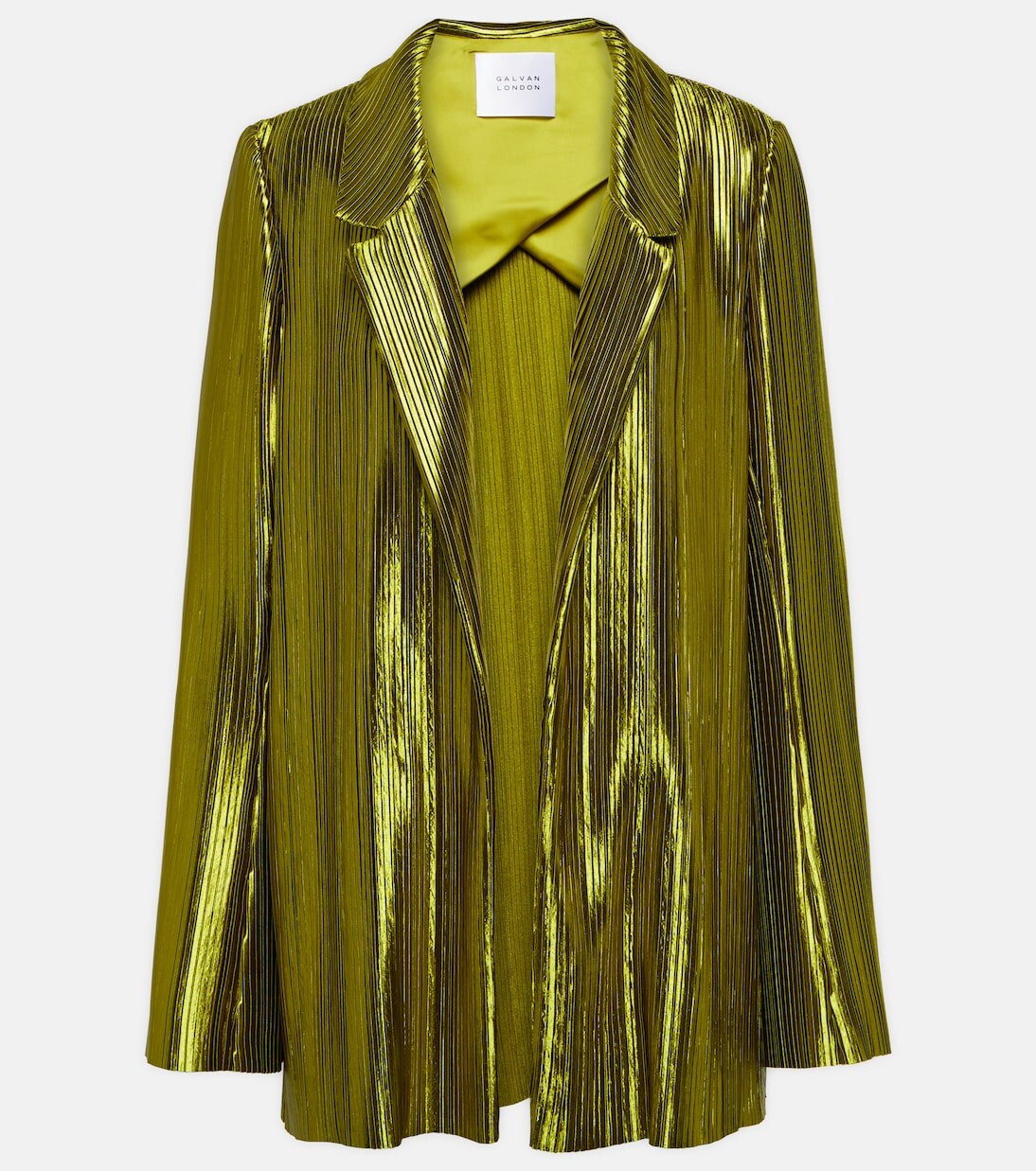 Плиссированный блейзер nuage Galvan, зеленый
Плиссированный блейзер nuage Galvan, зеленый