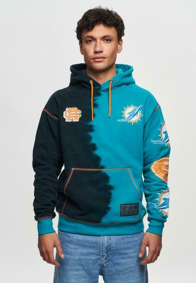 Толстовка с капюшоном MIAMI DOLPHINS NFL INK DYE EFFECT Re:Covered, бирюзовый
Толстовка с капюшоном MIAMI DOLPHINS NFL INK DYE EFFECT Re:Covered, бирюзовый