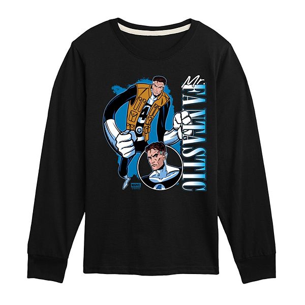 Футболка с длинным рукавом Mr Fantastic The Fantastic Four: First Steps для мальчиков 8-20 Licensed Character, Black
Футболка с длинным рукавом Mr Fantastic The Fantastic Four: First Steps для мальчиков 8-20 Licensed Character, Black