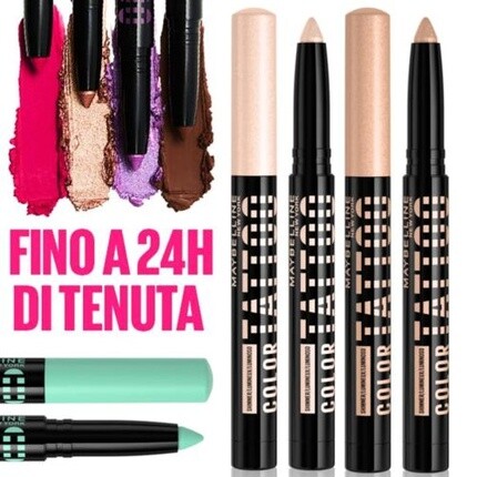 Карандаш для глаз Maybelline Color Tattoo Eye Stix с точилкой Maybelline New York
Карандаш для глаз Maybelline Color Tattoo Eye Stix с точилкой Maybelline New York