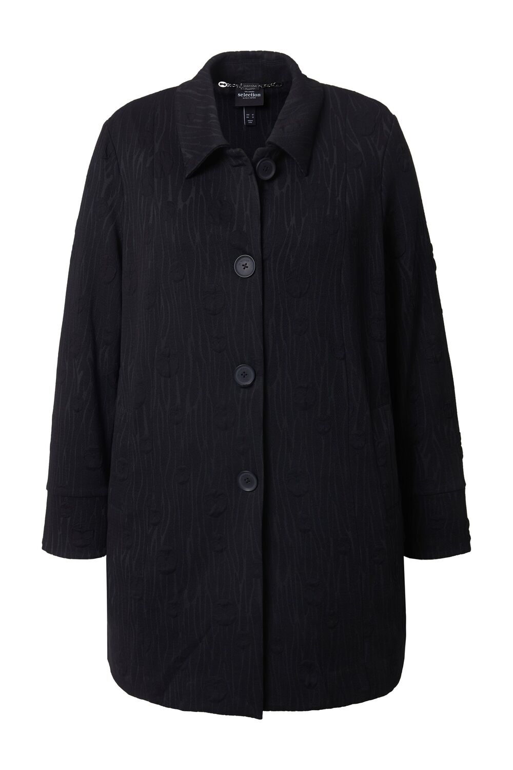 Ulla Popken Куртка для межсезонья в черном цвете
Ulla Popken Куртка для межсезонья в черном цвете