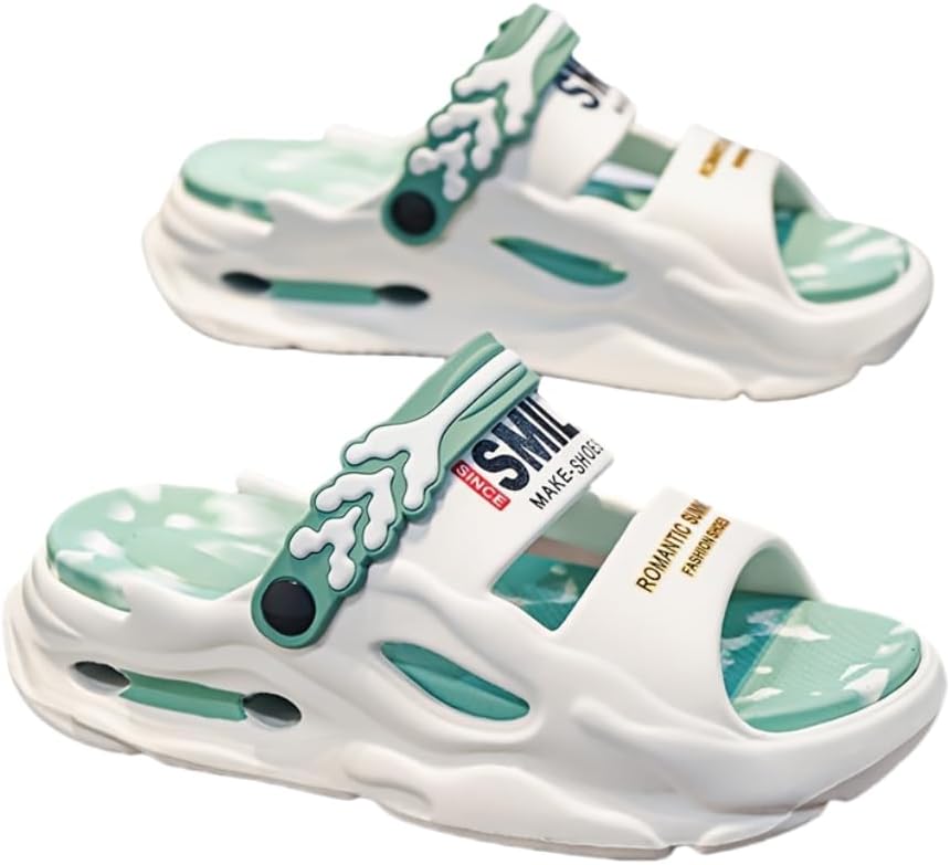 Мужские модные сабо EVA, спортивные сандалии слайд для мужчин, быстро сохнущие, противоскользящие, для повседневной носки весной/летом Hhhchpm, белый/зеленый
Мужские модные сабо EVA, спортивные сандалии слайд для мужчин, быстро сохнущие, противоскользящие, для повседневной носки весной/летом Hhhchpm, белый/зеленый