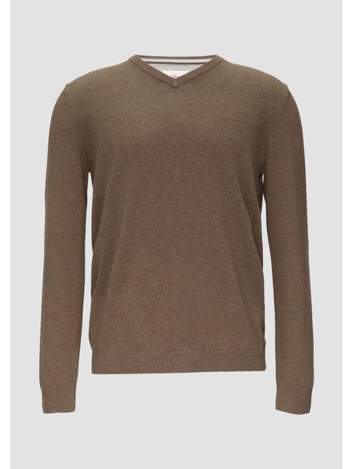 Вязаный свитер цвета 86W0_светло-коричневый s.Oliver
Вязаный свитер цвета 86W0_светло-коричневый s.Oliver