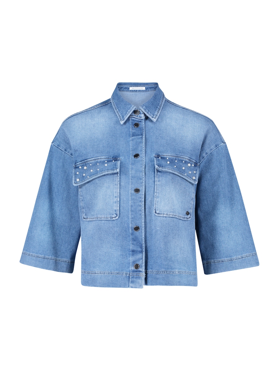 Куртка межсезонная Betty & Co, Blue Denim
Куртка межсезонная Betty & Co, Blue Denim