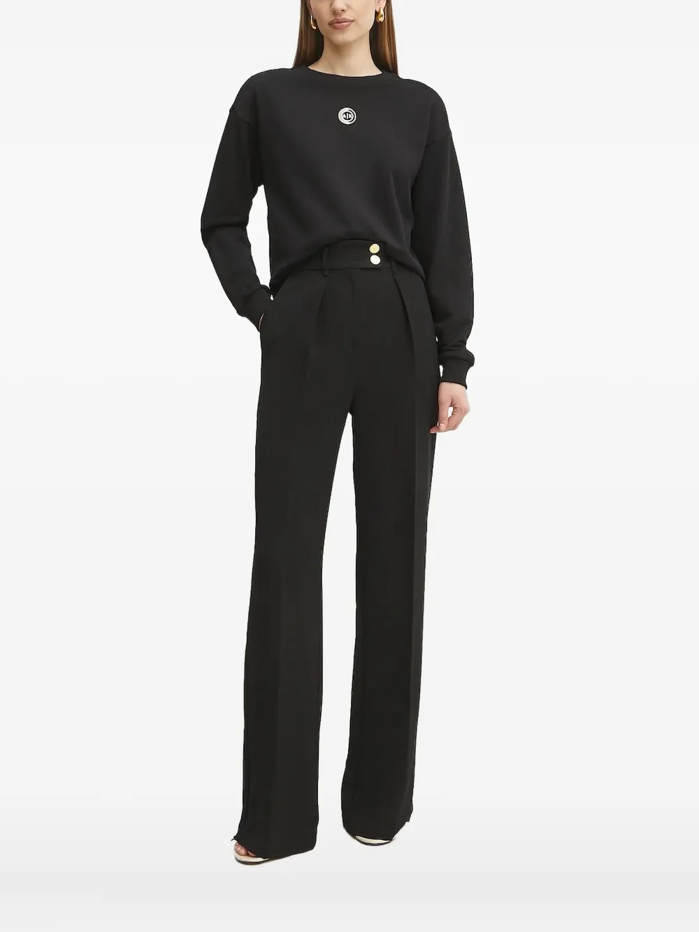 Толстовка с вышитым логотипом Armani Exchange, черный
Толстовка с вышитым логотипом Armani Exchange, черный