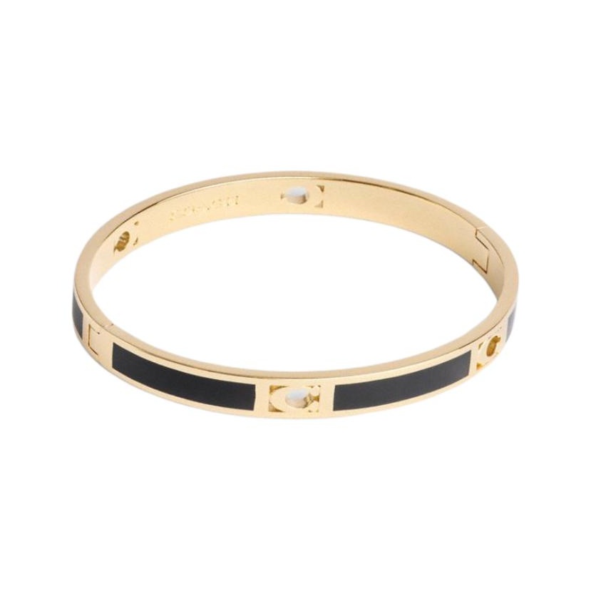 COACH Эмалевые браслеты унисекс Gold/Black
COACH Эмалевые браслеты унисекс Gold/Black