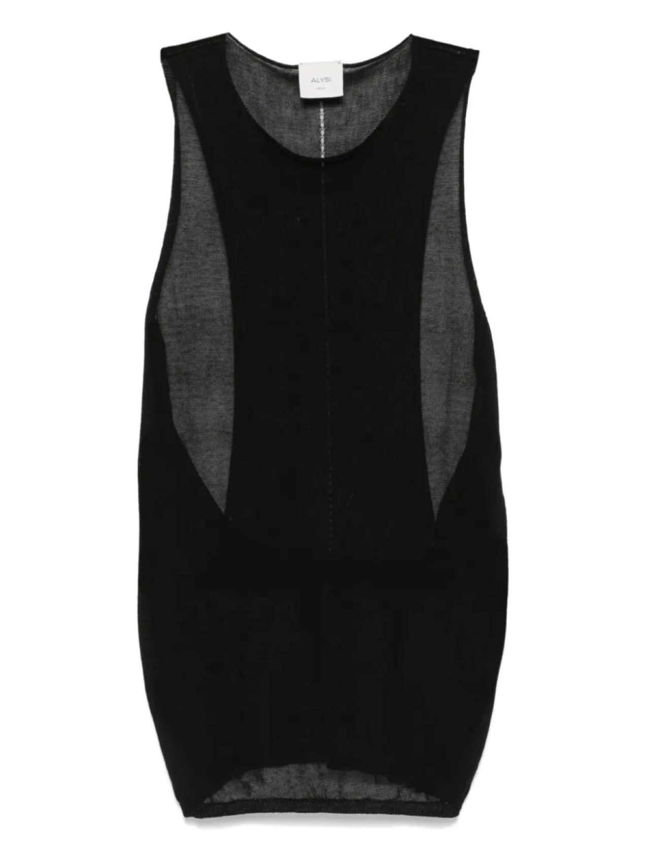 Топ без рукавов из хлопка Alysi, черный
Топ без рукавов из хлопка Alysi, черный