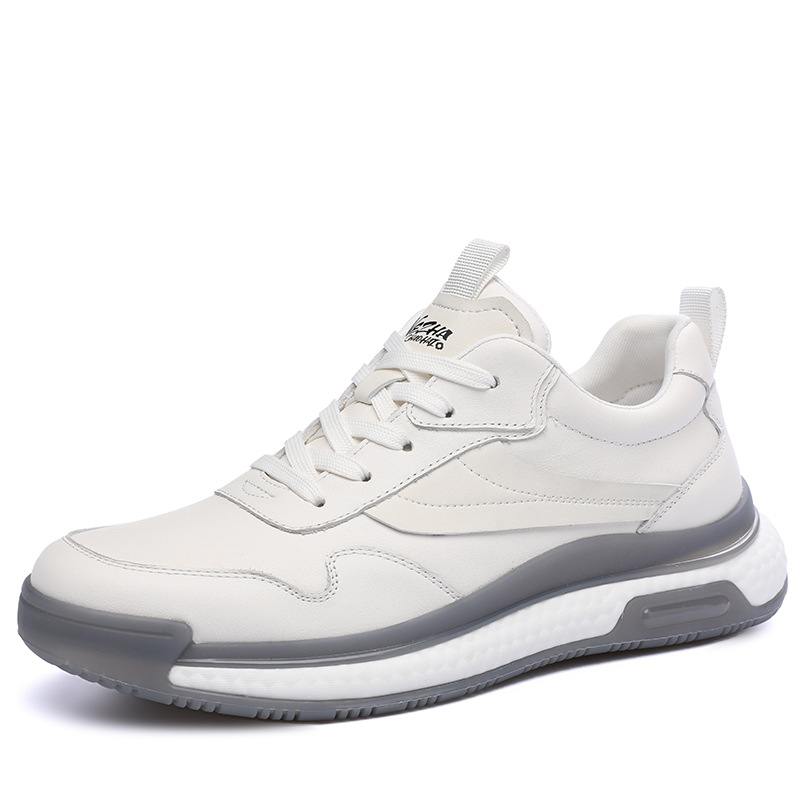 SENJIALUO Амортизирующие кроссовки мужские с противоскользящими и износостойкими свойствами низкие повседневные белые, цвет White
SENJIALUO Амортизирующие кроссовки мужские с противоскользящими и износостойкими свойствами низкие повседневные белые, цвет White