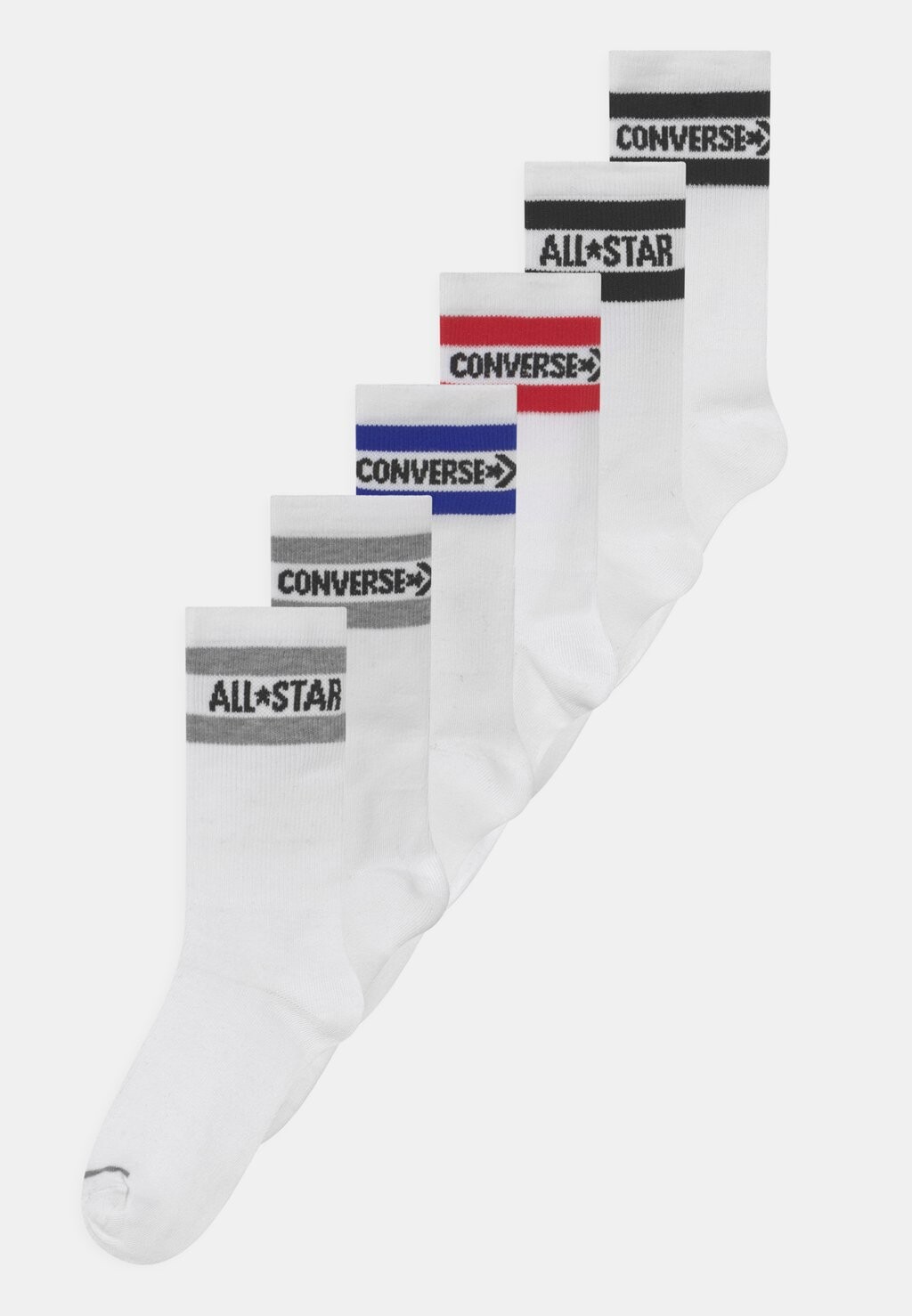 Носки Wordmark Crew Unisex 6 Pack Converse, белый
Носки Wordmark Crew Unisex 6 Pack Converse, белый