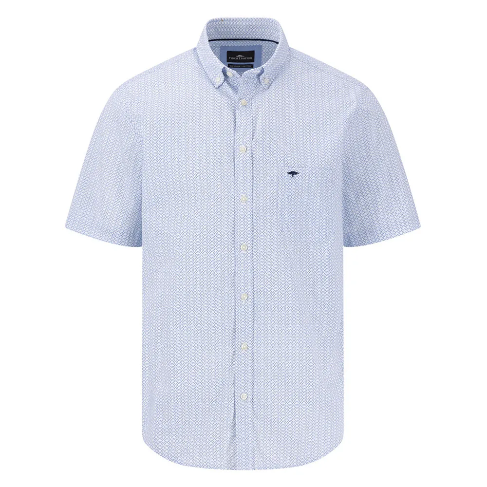 Рубашка с коротким рукавом Fynch Hatton Minimal Poplin Print, синий
Рубашка с коротким рукавом Fynch Hatton Minimal Poplin Print, синий