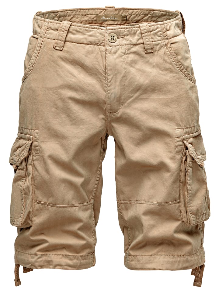 Тканевые шорты Amaci&Sons, бежевый
Тканевые шорты Amaci&Sons, бежевый