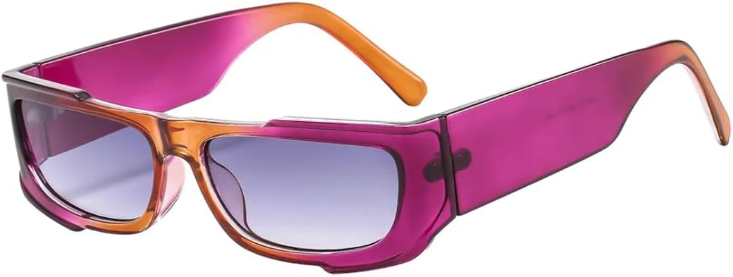 Модные фиолетовые двухцветные женские солнцезащитные очки в стиле ретро с градиентом и защитой от УФ-излучения для мужчин. Трендовые мужские солнцезащитные очки SZVVBKK, C6 Purple
Модные фиолетовые двухцветные женские солнцезащитные очки в стиле ретро с градиентом и защитой от УФ-излучения для мужчин. Трендовые мужские солнцезащитные очки SZVVBKK, C6 Purple