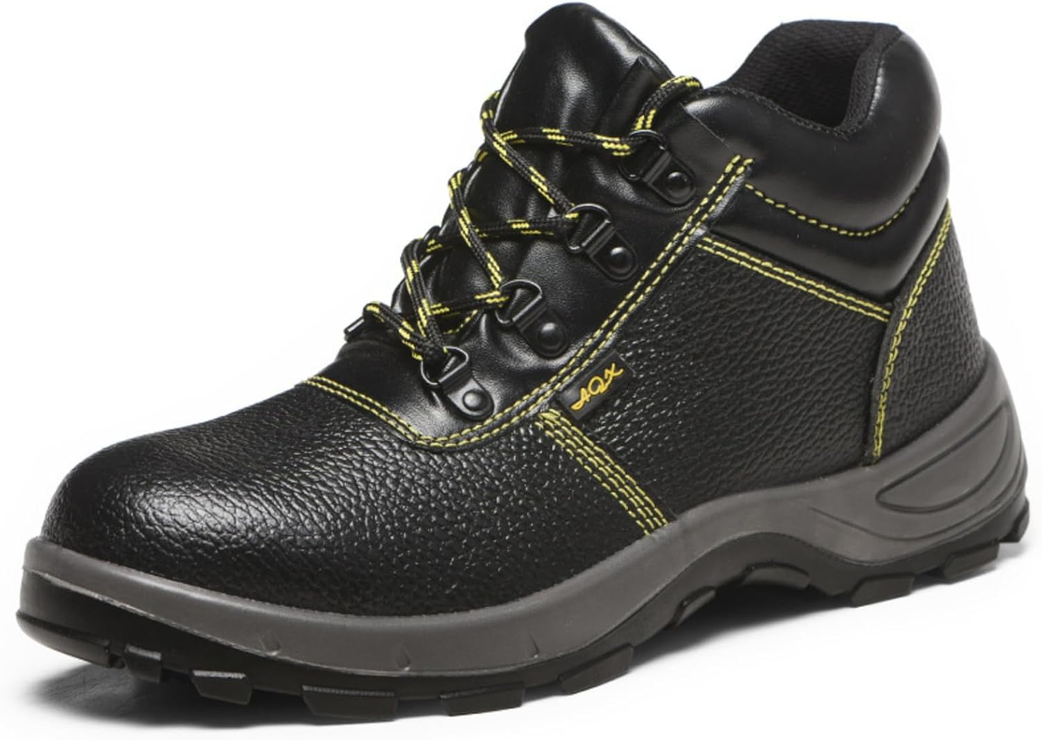 Мужские кожаные ботинки на щиколотку, противоскользящие, защищающие от ударов, для работы на открытом воздухе Macefil, черный
Мужские кожаные ботинки на щиколотку, противоскользящие, защищающие от ударов, для работы на открытом воздухе Macefil, черный