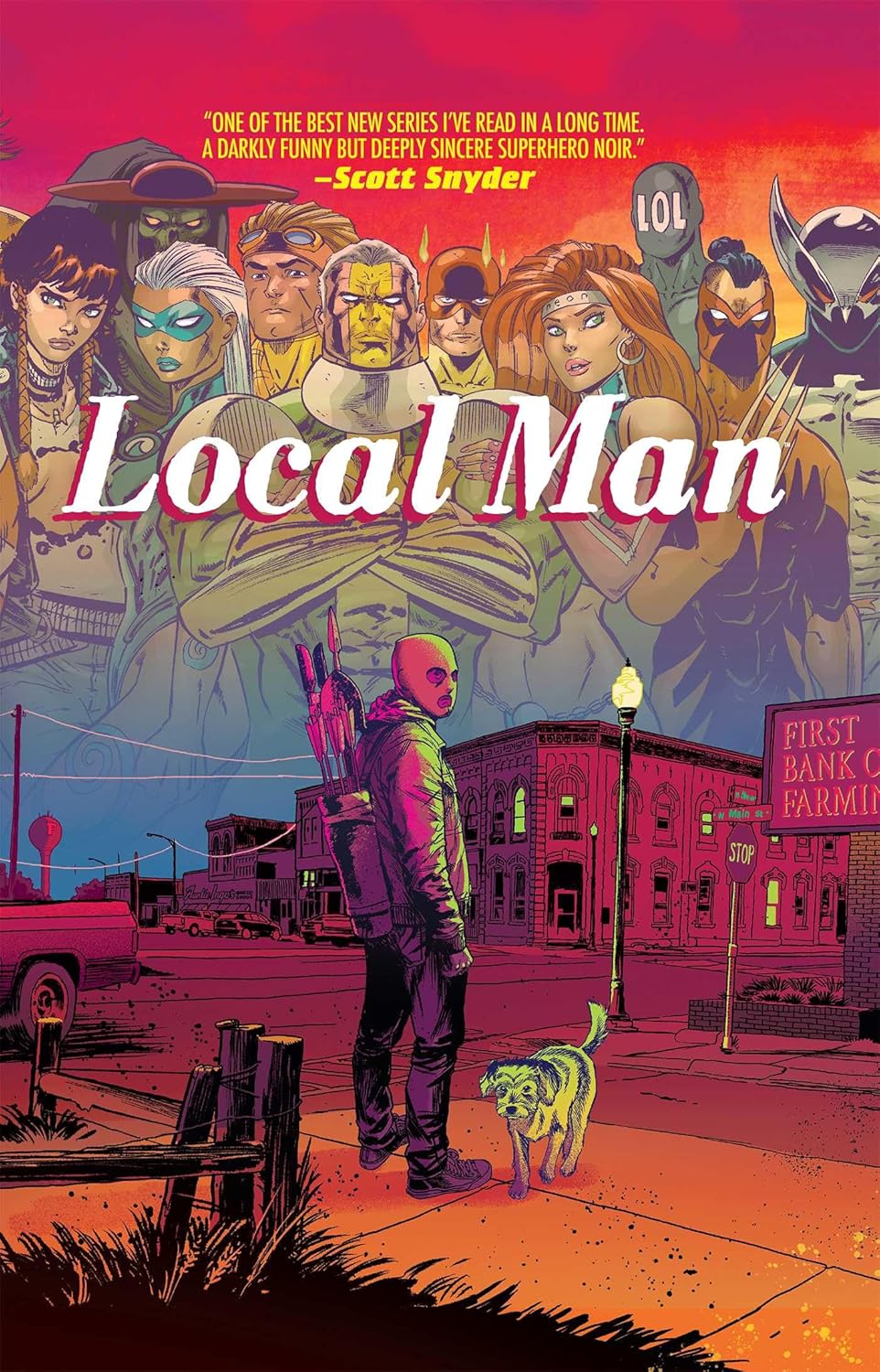 Local Man Deluxe Hardcover
Local Man Deluxe Hardcover