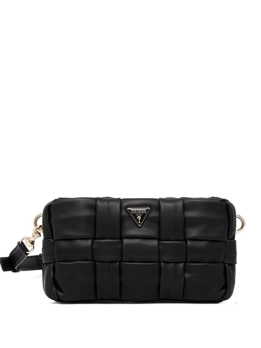 Плетеная сумка Marion с регулируемым плечевым ремнем Guess Usa, черный
Плетеная сумка Marion с регулируемым плечевым ремнем Guess Usa, черный