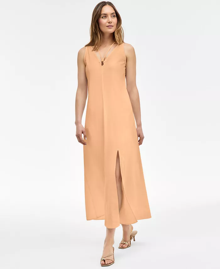 Женское льняное макси-платье с кольцом I.N.C. International Concepts, оранжевый
Женское льняное макси-платье с кольцом I.N.C. International Concepts, оранжевый