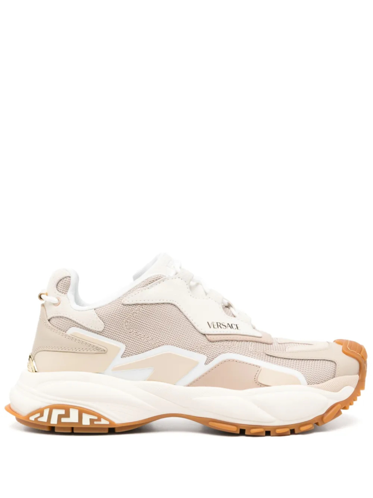 Кроссовки со вставками Versace, нейтральный
Кроссовки со вставками Versace, нейтральный