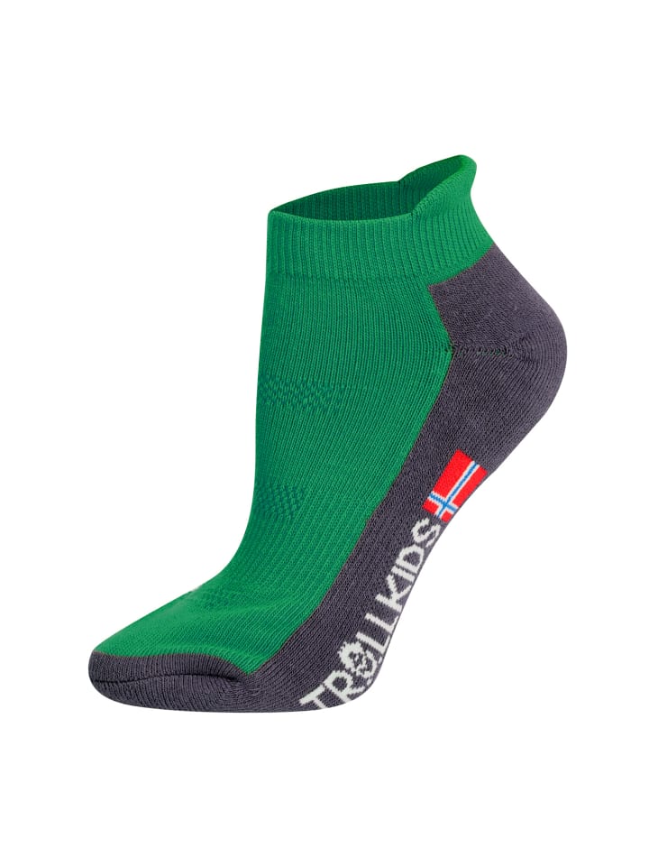 Носки Trollkids Wandersocken Low Cut II, цвет pepper green 
Носки Trollkids Wandersocken Low Cut II, цвет pepper green