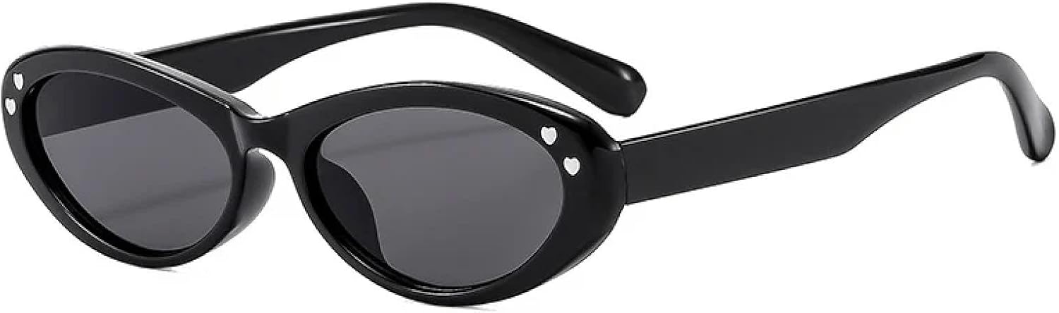 Винтажные солнцезащитные очки «кошачий глаз» для женщин, желейного цвета, маленькая оправа, ретро-очки для активного отдыха, защита от УФ-излучения UV400 VVTWSSW, Black-black
Винтажные солнцезащитные очки «кошачий глаз» для женщин, желейного цвета, маленькая оправа, ретро-очки для активного отдыха, защита от УФ-излучения UV400 VVTWSSW, Black-black