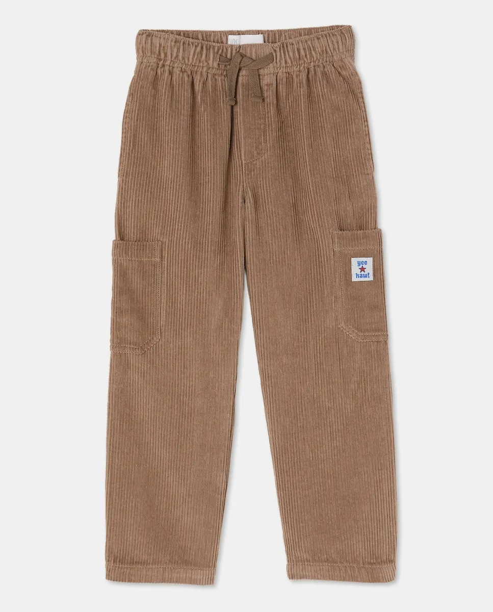 Детские вельветовые брюки однотонные Kids El Corte Inglés, песочный
Детские вельветовые брюки однотонные Kids El Corte Inglés, песочный