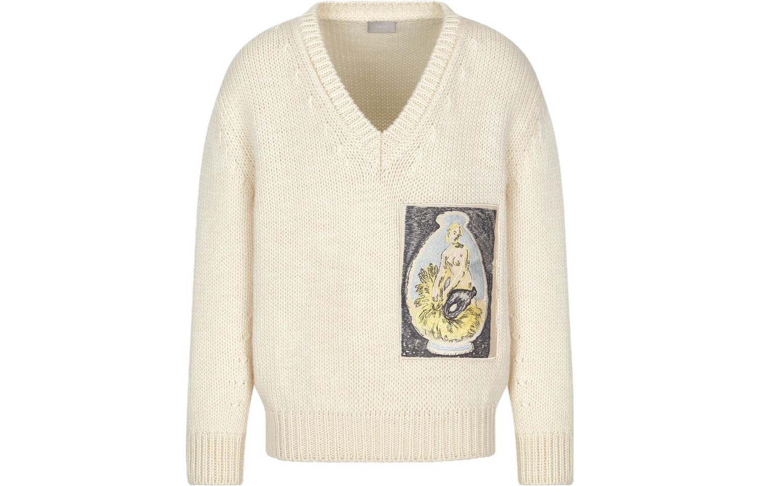 Свитер мужской Off White Dior, кремовый
Свитер мужской Off White Dior, кремовый