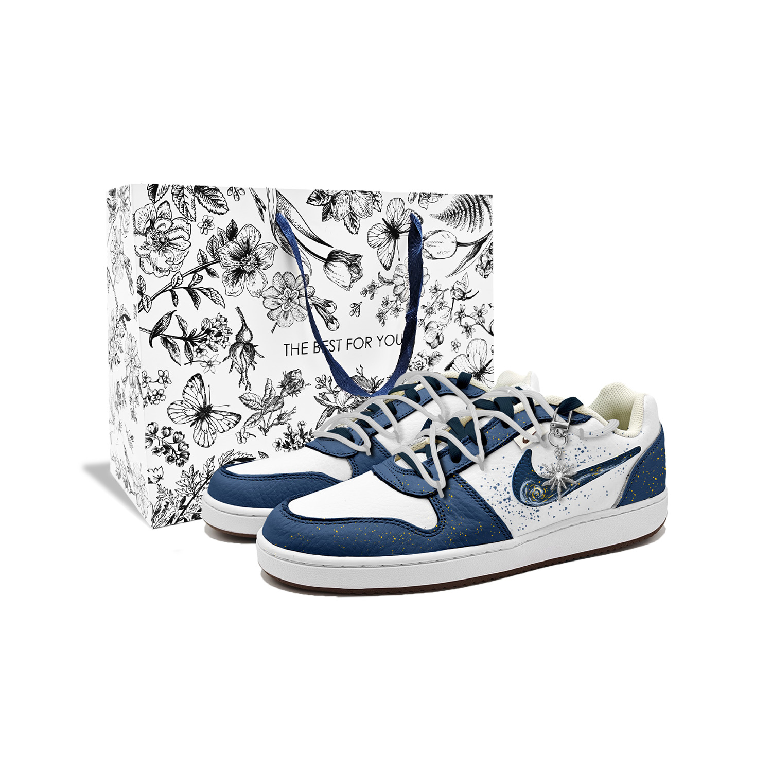 Кроссовки для скейтбординга EBERNON Van Gogh Starry Sky низкие, термостойкие, противоскользящие, амортизирующие, устойчивые к истиранию, мужские Nike, синий
Кроссовки для скейтбординга EBERNON Van Gogh Starry Sky низкие, термостойкие, противоскользящие, амортизирующие, устойчивые к истиранию, мужские Nike, синий