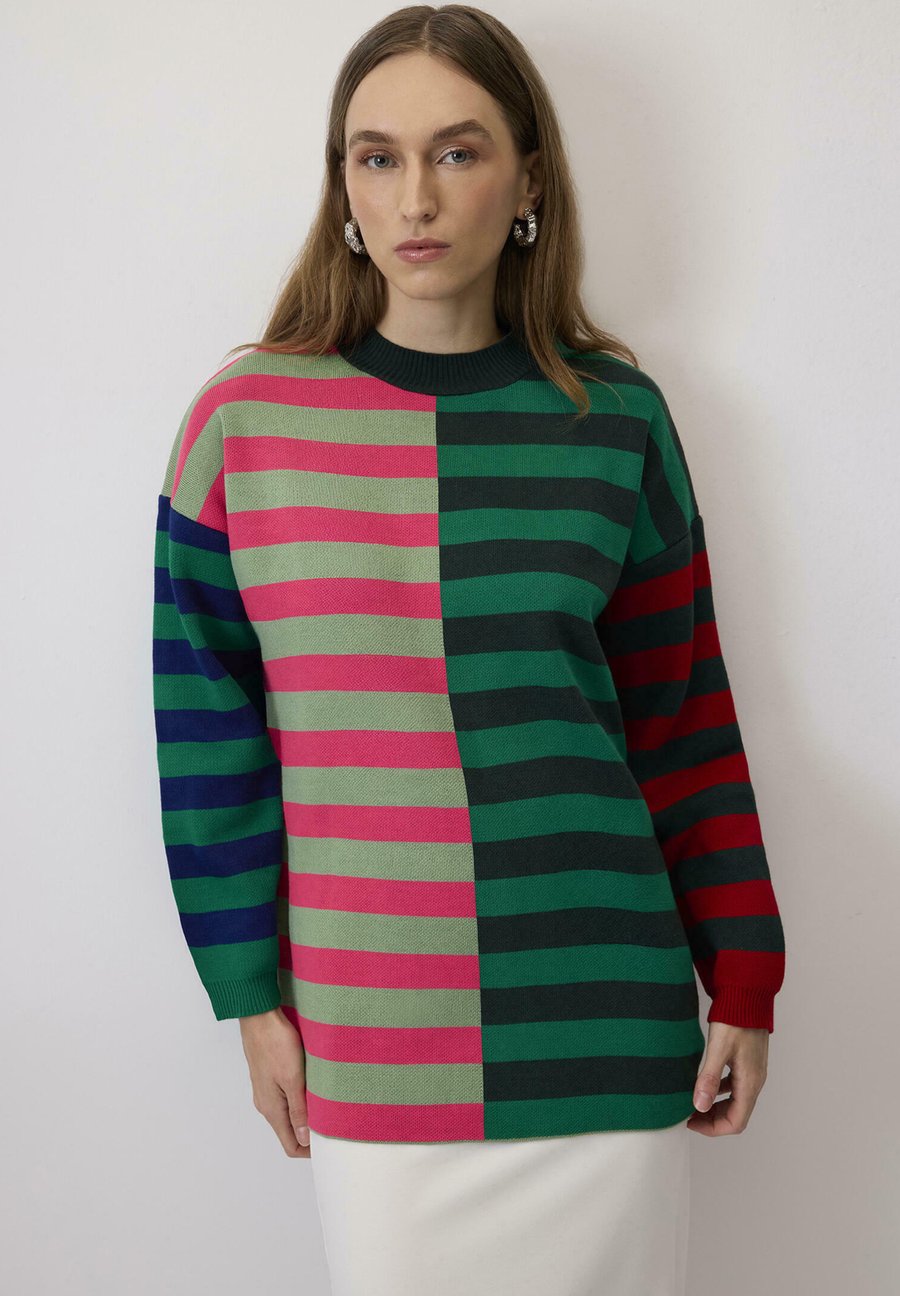 Джемпер Touché Privé COLOR BLOCK STRIPED, Green/Green
Джемпер Touché Privé COLOR BLOCK STRIPED, Green/Green