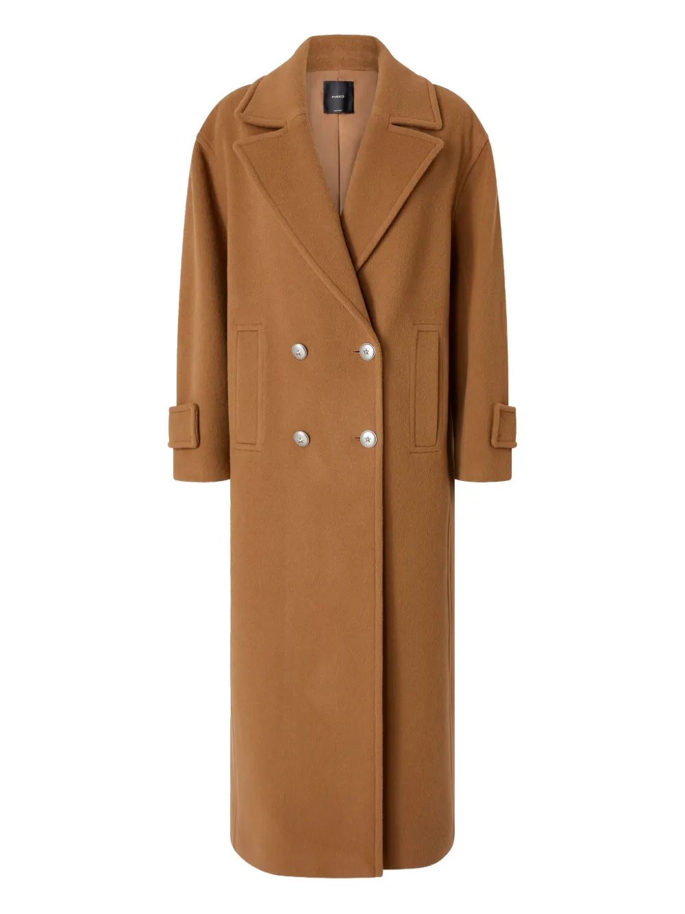 Двубортное пальто Camembert Pinko, коричневый
Двубортное пальто Camembert Pinko, коричневый