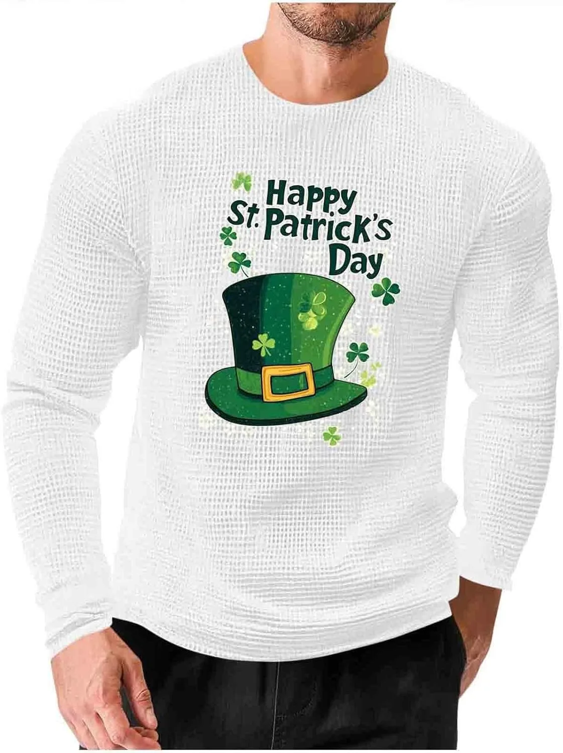 Футболка St. Patrick's Day для мужчин Textured Waffle
Футболка St. Patrick's Day для мужчин Textured Waffle