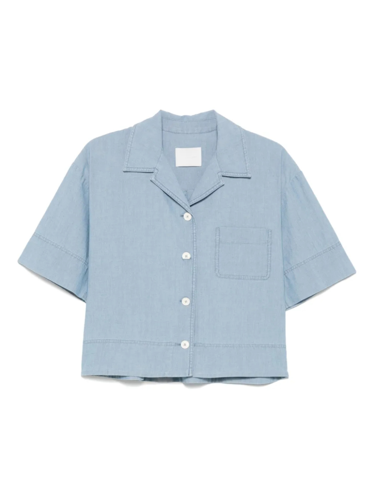 Circolo 1901 рубашка из ткани шамбре, синий
Circolo 1901 рубашка из ткани шамбре, синий