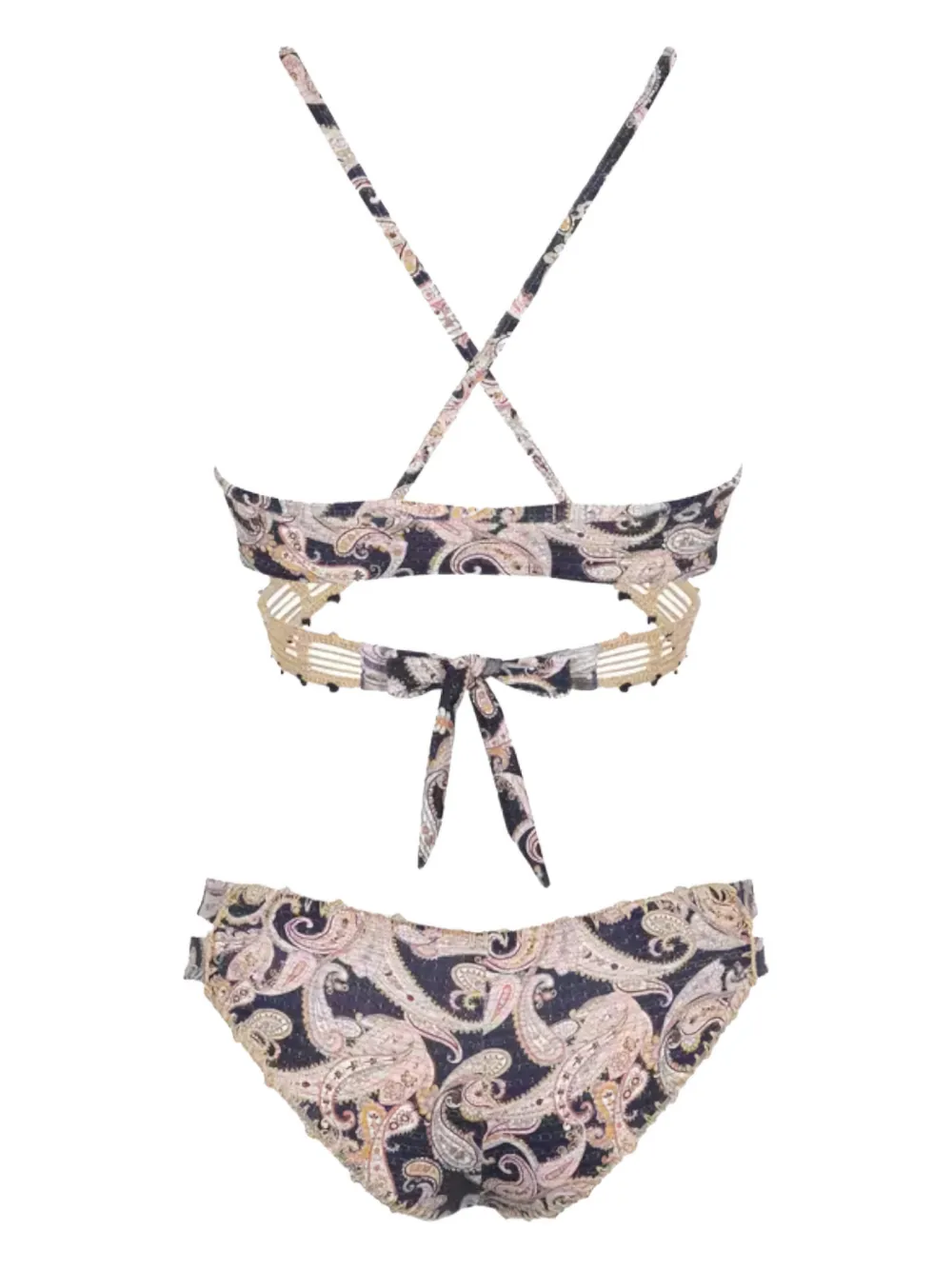 Плавки-бикини Kuali с узором пейсли Del Maar, синий
Плавки-бикини Kuali с узором пейсли Del Maar, синий