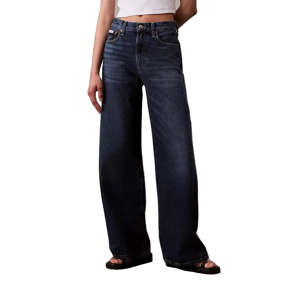 Джинсы Calvin Klein LV147B933G с широкими штанинами Calvin klein jeans, синий
Джинсы Calvin Klein LV147B933G с широкими штанинами Calvin klein jeans, синий