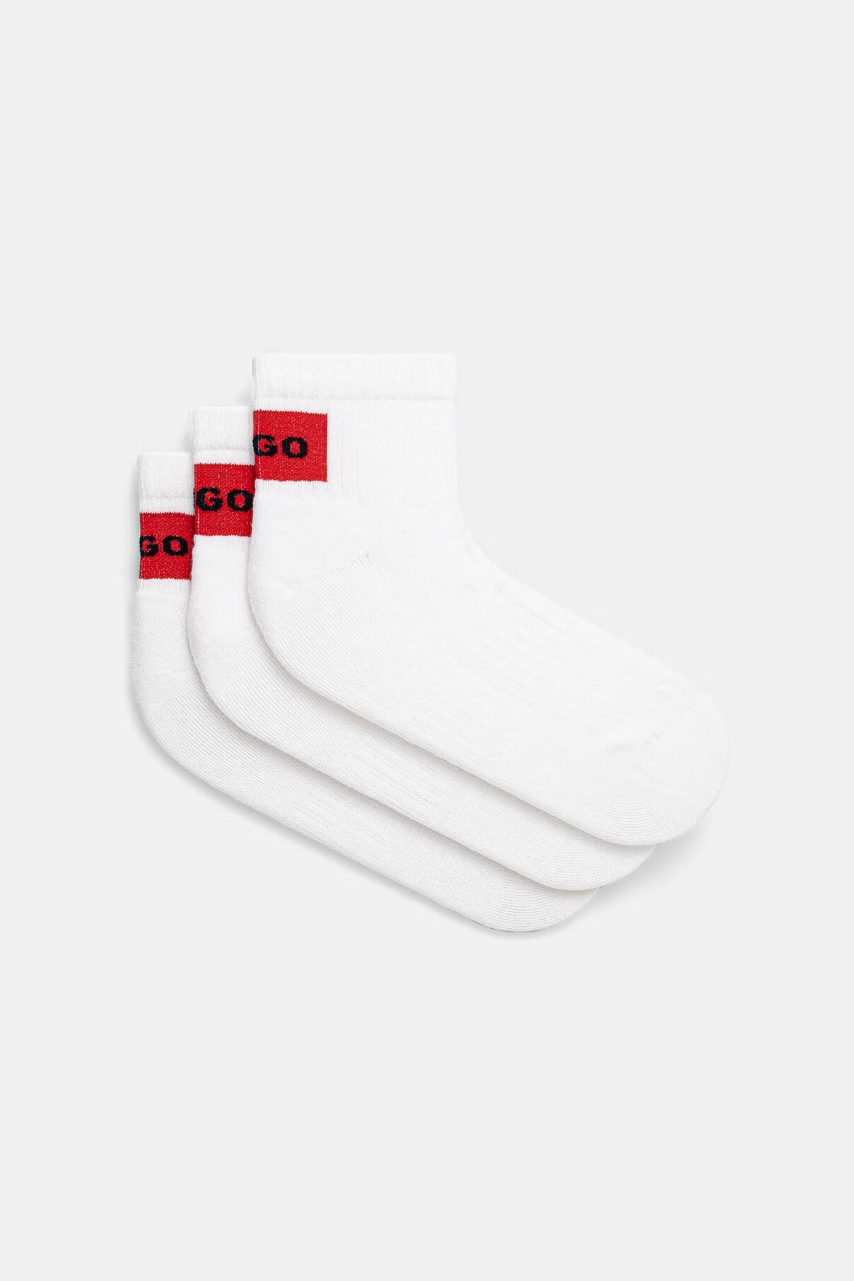 Носки 3 пары в упаковке Hugo, белый 
Носки 3 пары в упаковке Hugo, белый