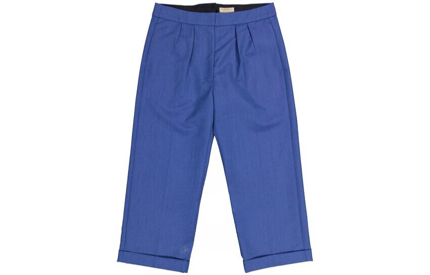 Брюки женские Burberry с завротом, темно-синий
Брюки женские Burberry с завротом, темно-синий