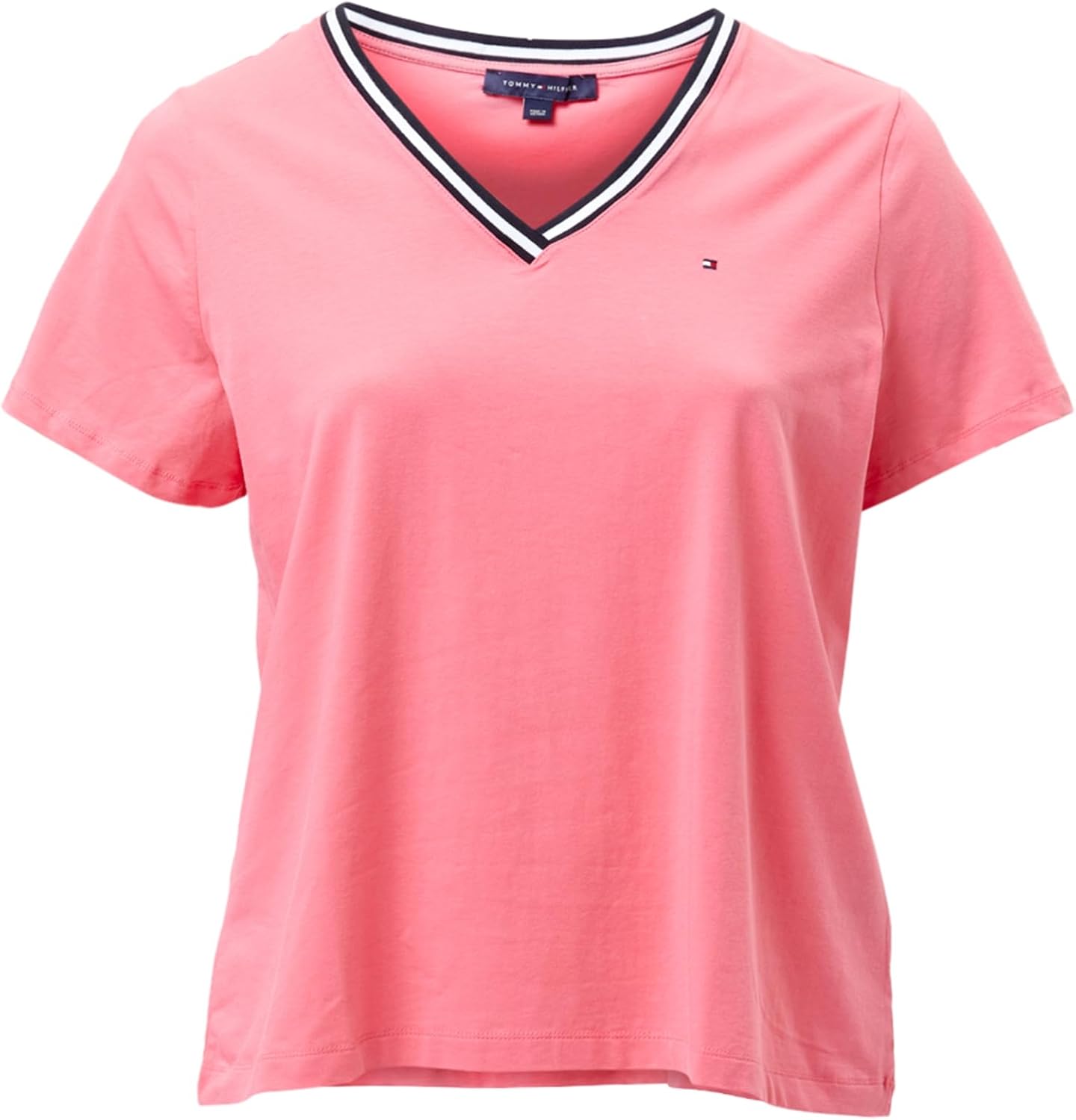 Женская базовая футболка Tommy Hilfiger с контрастной отделкой, Bubblegum, Розовый, Женская базовая футболка Tommy Hilfiger с контрастной отделкой, Bubblegum
Женская базовая футболка Tommy Hilfiger с контрастной отделкой, Bubblegum, Розовый, Женская базовая футболка Tommy Hilfiger с контрастной отделкой, Bubblegum