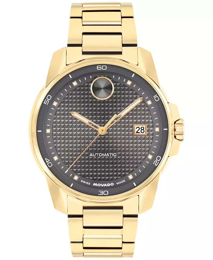 Мужские часы Bold Verso с автоматическим швейцарским механизмом, ионное покрытие светло-золотистого цвета, стальной корпус, 41 мм Movado, Позолоченный, Мужские часы Bold Verso с автоматическим швейцарским механизмом, ионное покрытие светло-золотистого цве
Мужские часы Bold Verso с автоматическим швейцарским механизмом, ионное покрытие светло-золотистого цвета, стальной корпус, 41 мм Movado, Позолоченный, Мужские часы Bold Verso с автоматическим швейцарским механизмом, ионное покрытие светло-золотистого цве