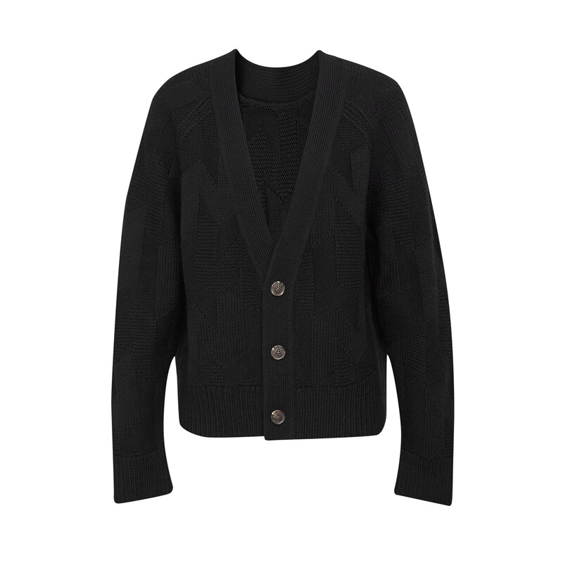 Осенне-зимний однотонный вязаный кардиган Deep Breath из плотной шерсти, белый
Осенне-зимний однотонный вязаный кардиган Deep Breath из плотной шерсти, белый