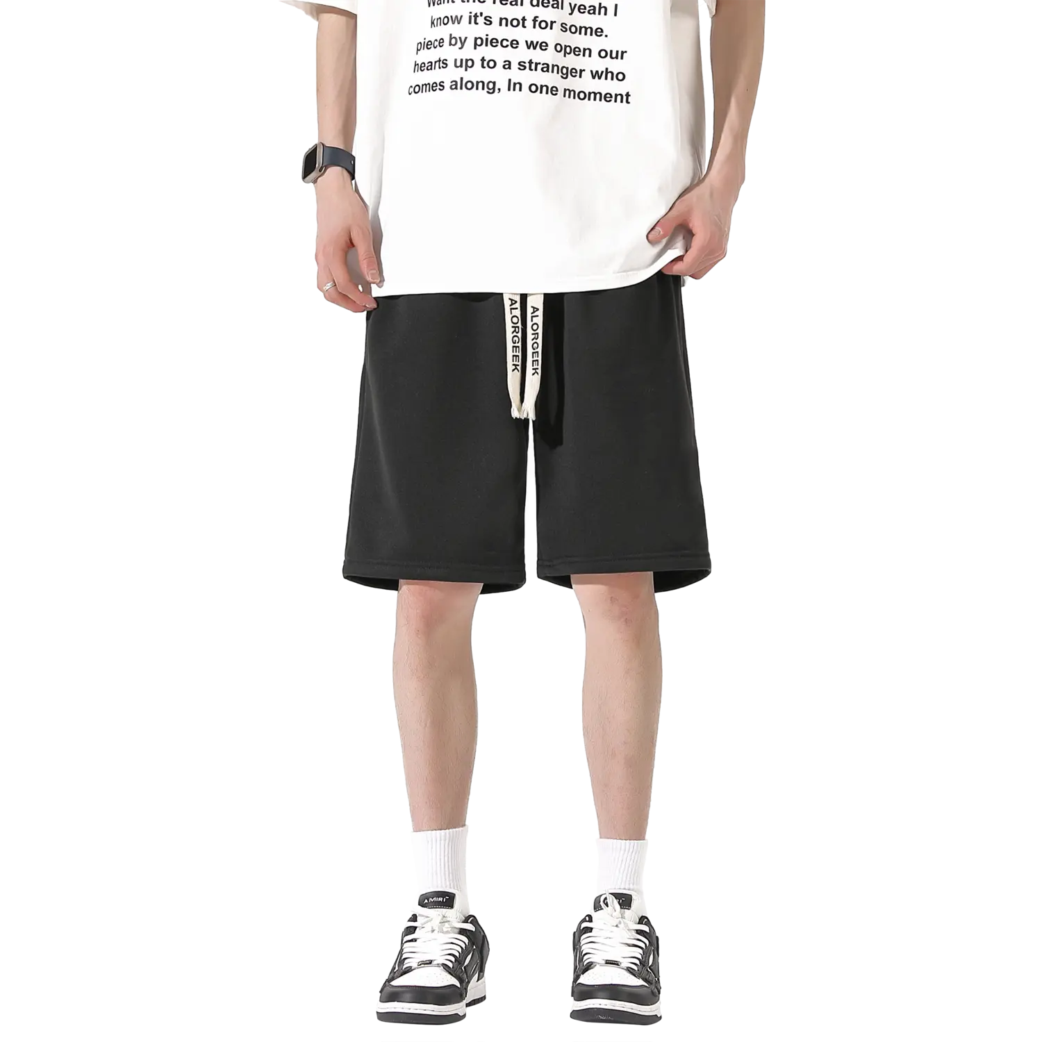 ALORGEEK Повседневные шорты унисекс, Черный
ALORGEEK Повседневные шорты унисекс, Черный