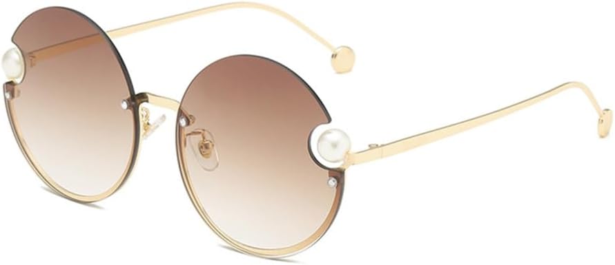 Круглые солнцезащитные очки без оправы для женщин, ретро-очки в металлической оправе, винтажные солнцезащитные очки для женщин с защитой от УФ-излучения UV400 LANGSER, 4
Круглые солнцезащитные очки без оправы для женщин, ретро-очки в металлической оправе, винтажные солнцезащитные очки для женщин с защитой от УФ-излучения UV400 LANGSER, 4