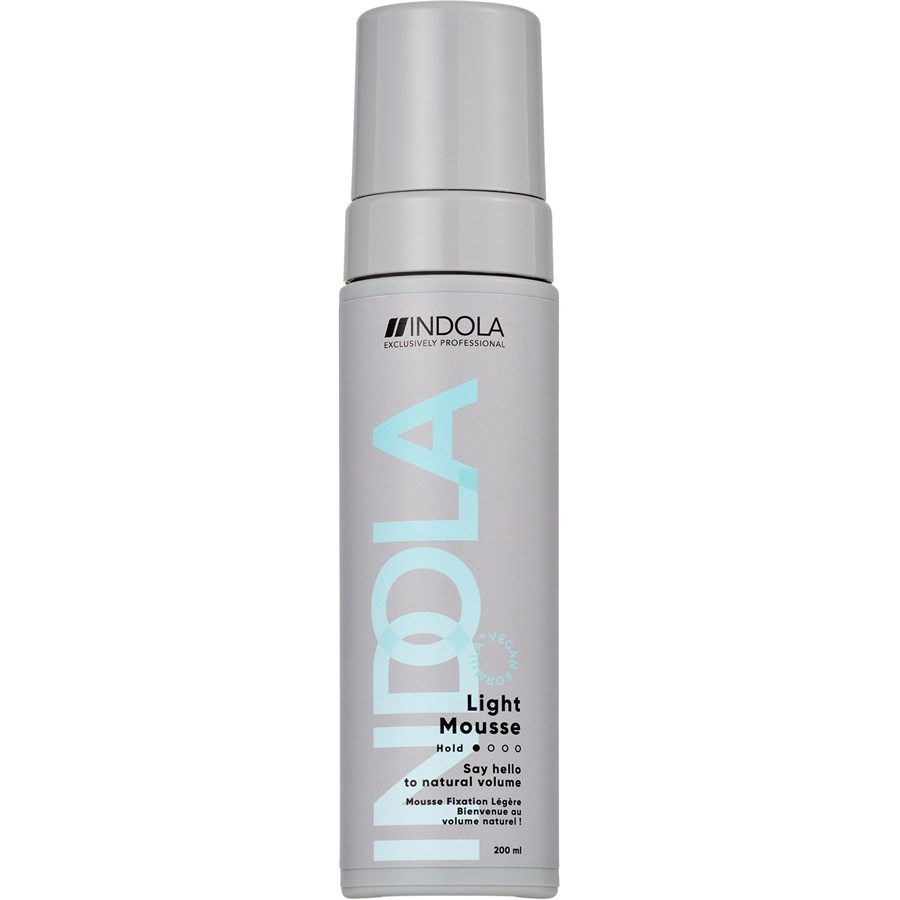Мусс для волос light mousse Indola, объем 200 мл
Мусс для волос light mousse Indola, объем 200 мл