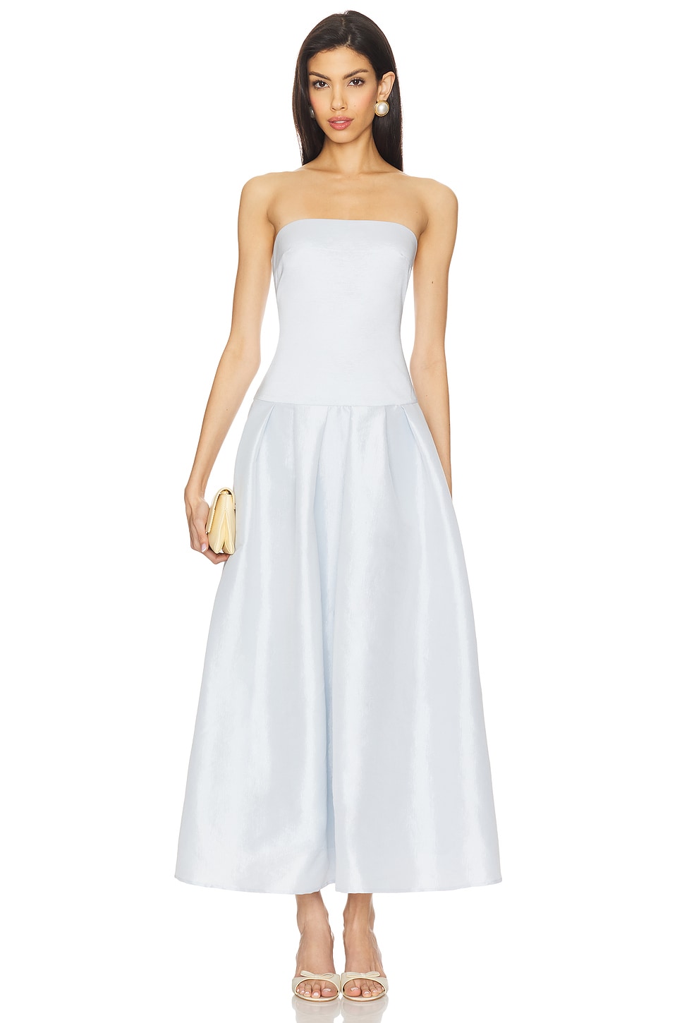 Бесплечное платье Cambria от More To Come, baby blue
Бесплечное платье Cambria от More To Come, baby blue