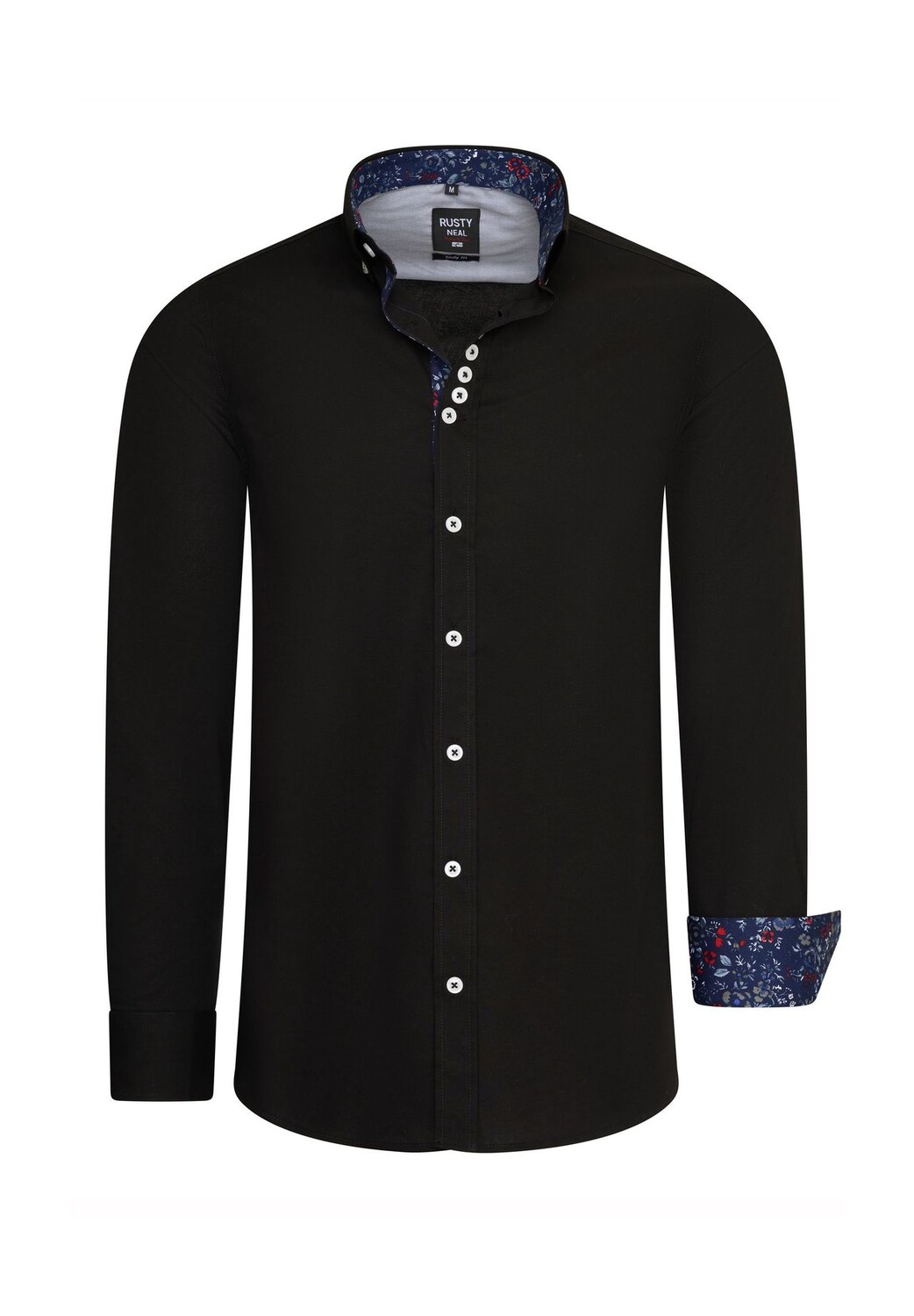 Рубашка с длинными рукавами и нежным цветочным принтом RUSTY NEAL, черный
Рубашка с длинными рукавами и нежным цветочным принтом RUSTY NEAL, черный