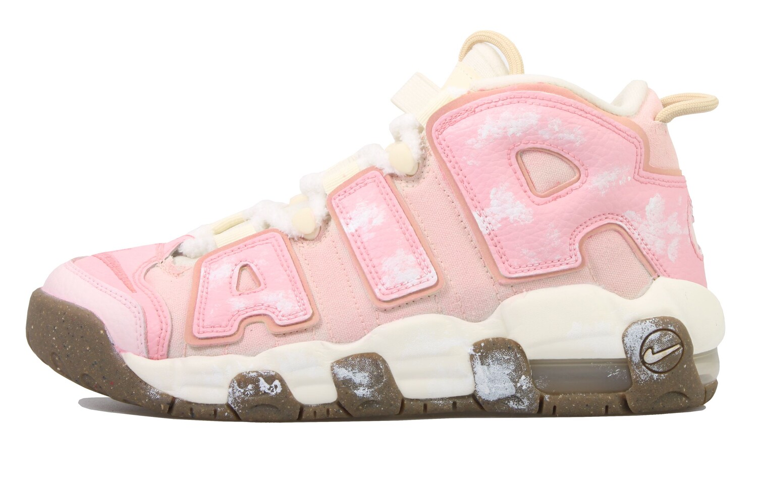 Баскетбольные кроссовки Air More Uptempo Vintage женские, среднего размера, цвет пудра/рис Nike, розовый
Баскетбольные кроссовки Air More Uptempo Vintage женские, среднего размера, цвет пудра/рис Nike, розовый