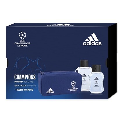 adidas Perfume Man Champions League Eau De Toilette 50ml+Aftershave+Pochette Shoulder Bag
adidas Perfume Man Champions League Eau De Toilette 50ml+Aftershave+Pochette Shoulder Bag