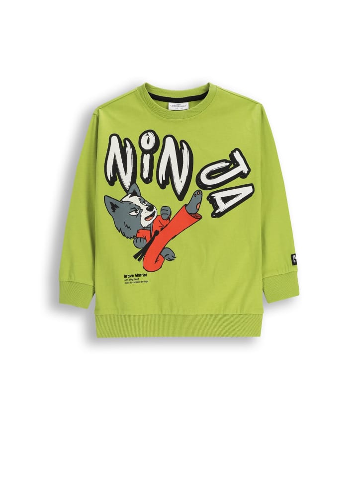 Рубашка с длинным рукавом Coccodrillo, оливково-зеленый
Рубашка с длинным рукавом Coccodrillo, оливково-зеленый