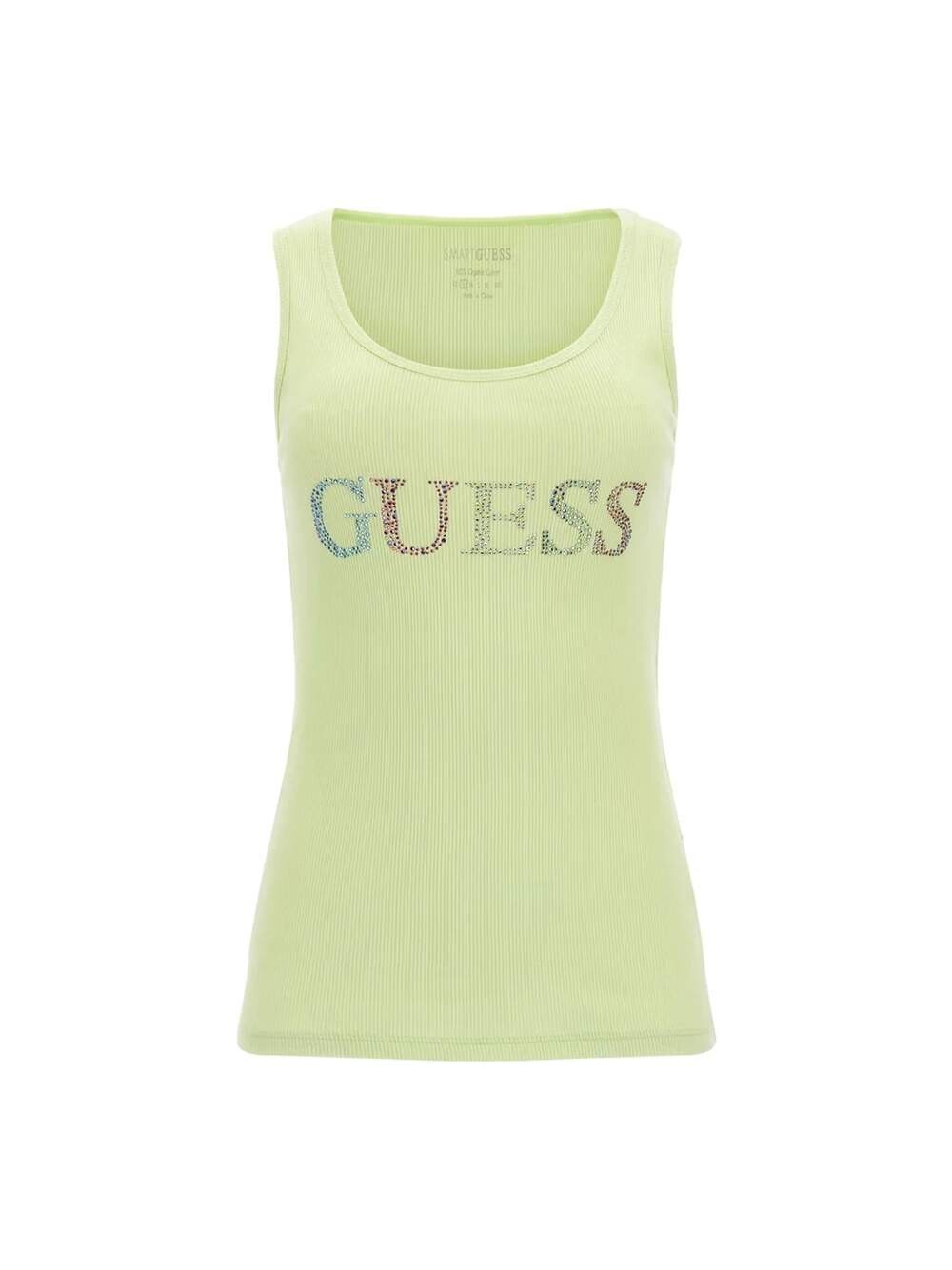 Майка аутентичная Guess, зеленый 
Майка аутентичная Guess, зеленый