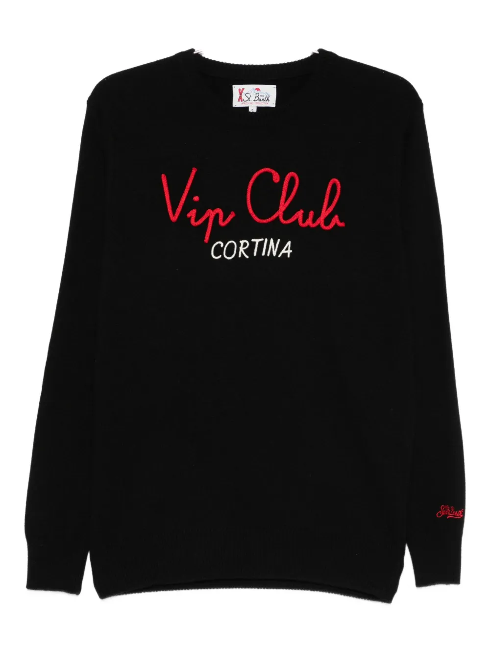 Свитер с вышитым логотипом Mc2 Saint Barth, черный
Свитер с вышитым логотипом Mc2 Saint Barth, черный