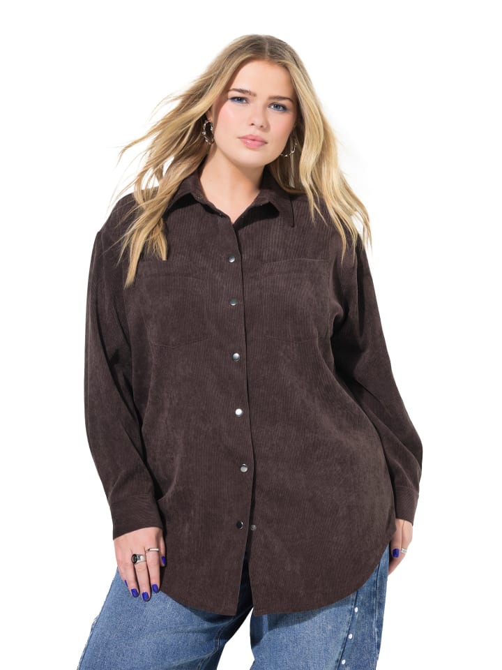 Studio Untold Рубашка-блузка сосново-коричневого цвета
Studio Untold Рубашка-блузка сосново-коричневого цвета