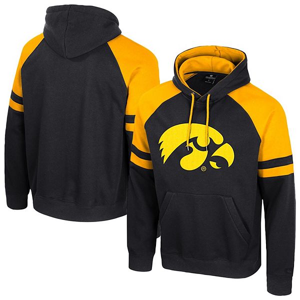 Мужской черный свитшот с капюшоном Iowa Hawkeyes Todd Raglan Colosseum
Мужской черный свитшот с капюшоном Iowa Hawkeyes Todd Raglan Colosseum